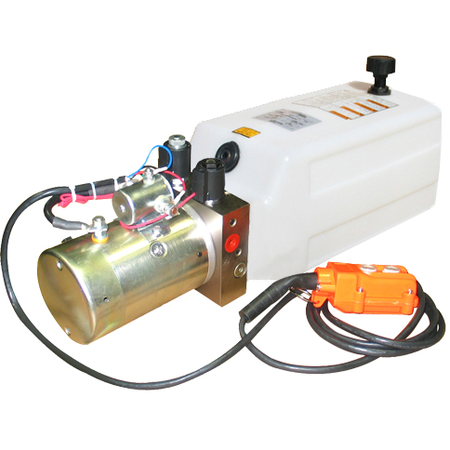 Bailey Hydraulics Powe Unit 12 Volt Double Acting 2.5 Gallon, 2500 PSI, Solenoid Operated 253150